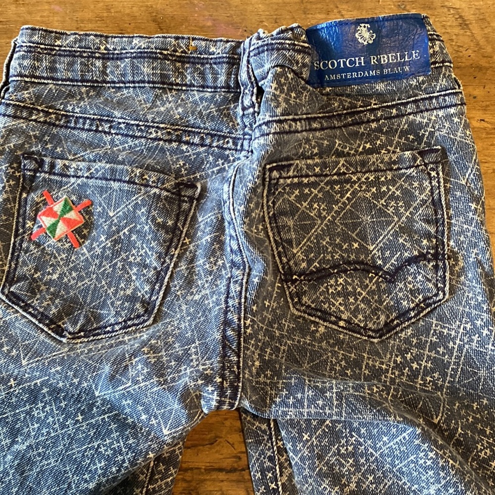 SCOTCH R’BELLE “La PARIS SIENNE” Girl’s Jeans Size 6/116 - Picture 3 of 12
